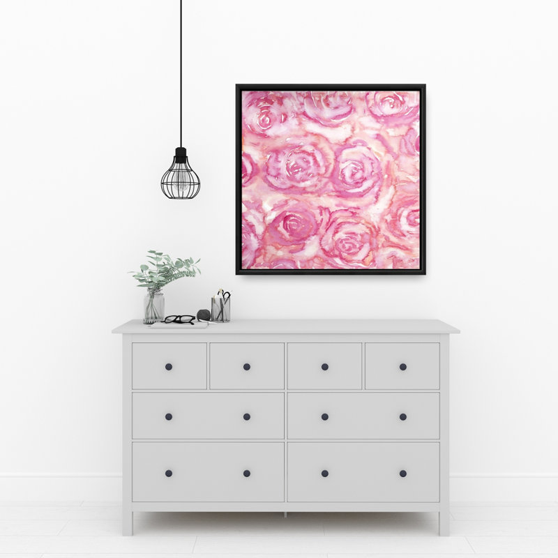 "Bouquet de roses à l'aquarelle"