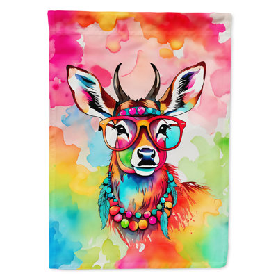 Drapeau de maison hippie
