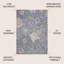 Tapis bleu marine / gris Jarien-69806773