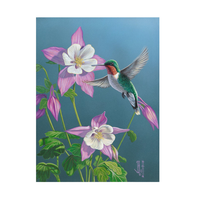 Art sur toile Jeff Hoff, H 14 po x l 19 po