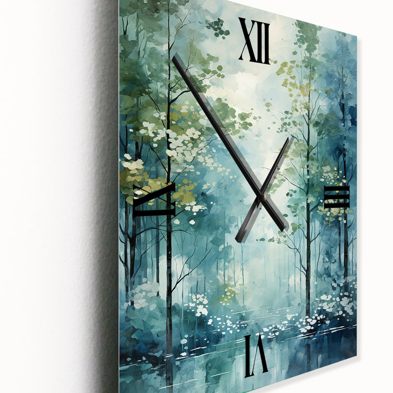 Konterra - Horloge murale forêt surdimensionnée, Petit