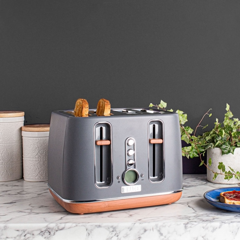 Dorchester Toaster, Pebble Grey