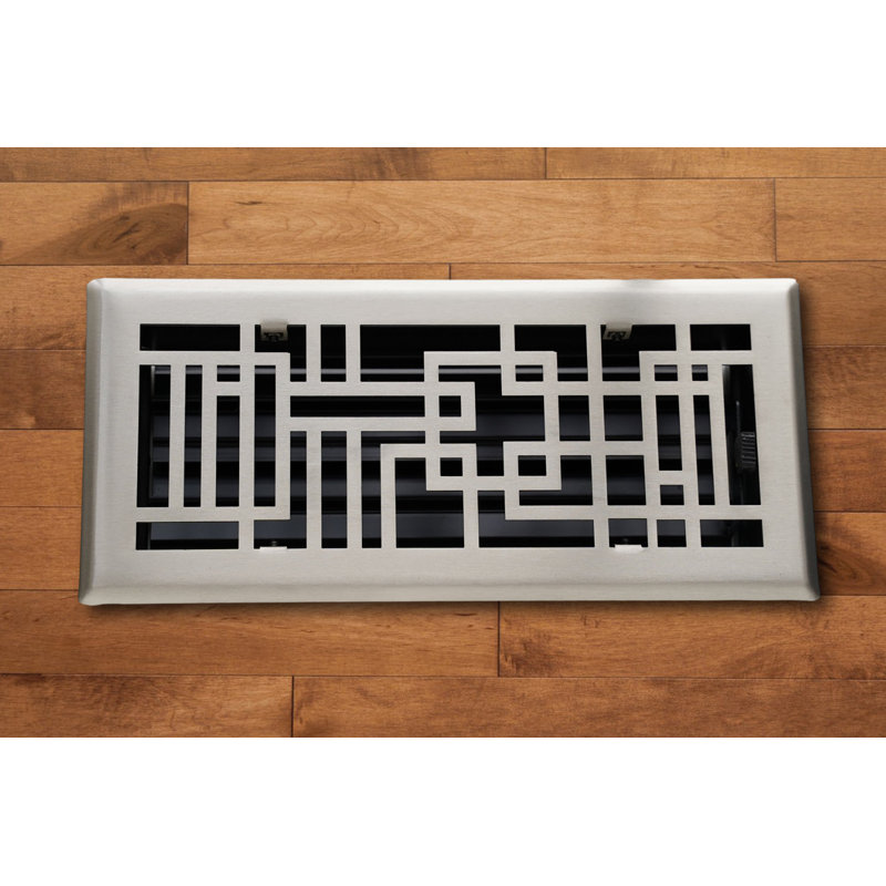 Couvercle de ventilation en acier Madelyn Carter l 7,25 po, L 15,5 po x l 7,25 po x H 2,5 po