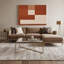 Minimalisme 59, art mural sur toile brune-463060390