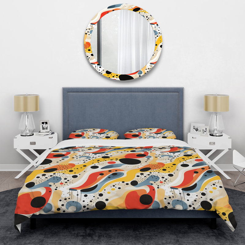 Ensemble de housse de couette Red Popart Lichtenstein, Housse de couette pour très grand lit et 2 très
