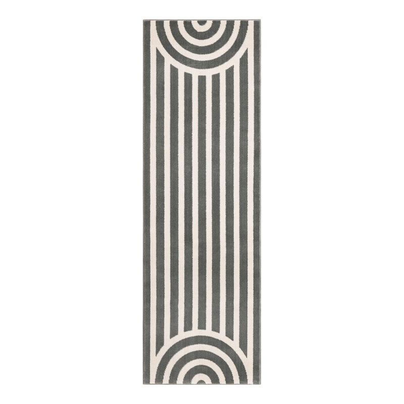 Unique Loom Lines Whimsy Kids Rug, Runner 2' x 6'1"