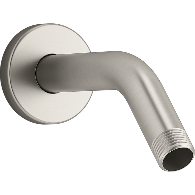 Statement Shower Arm And Flange, Vibrant Brushed Nickel