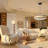 1-Light Pendant Light Drum Flower-1871181070