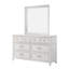 Commode 6 tiroirs blanche