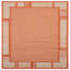 Tapis orange à motif géométrique Kazen-1140208274