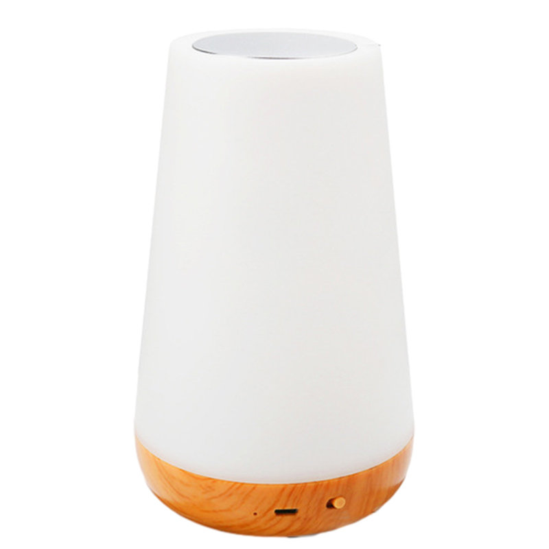 Lampe de chevet, lampe portative pour chambre à coucher, chambre de bébé, veilleuse à DEL, veilleuse RVB à changement de couleur 13, USB rechargeable