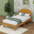 Twin Size Cookie-Shaped  Platform Bed