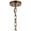 Luminaire suspendu 1 lumière Alala, lin bouclé-1789023286