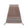 Azizi Striped Hand Woven Cotton Brown Rug