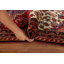 Tapis décoratif géométrique rouge 3 x 5