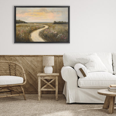Cadre flottant Path To Sunset View, design par Franklyn Gregory