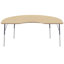 Table d'activité 48 "x 72" avec moulures en T et pieds réglables-39310990-99077991