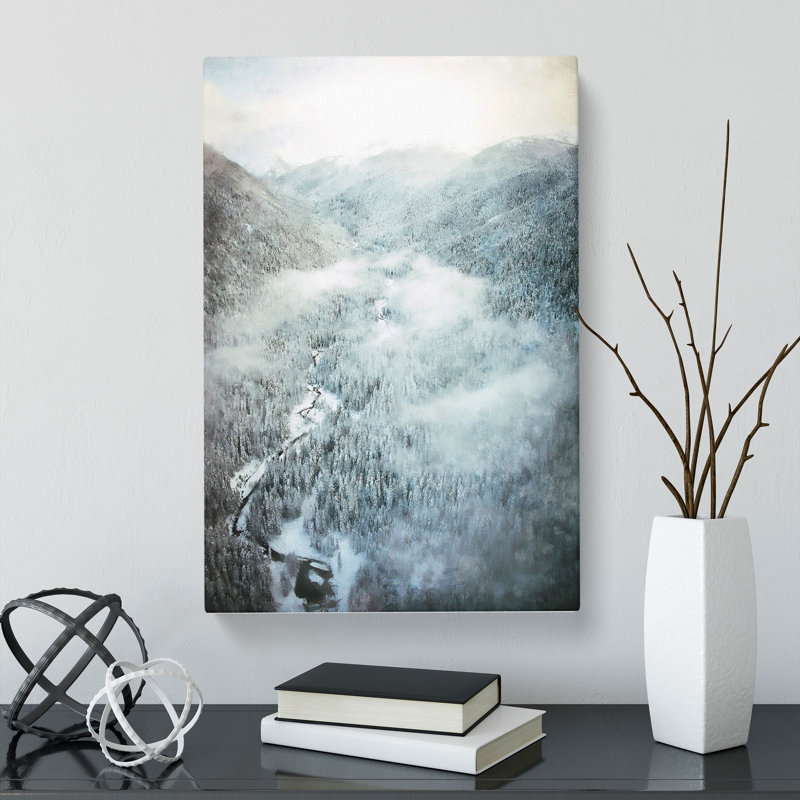 Forest In Winter - Wrapped Canvas, 60cm H x 40cm W x 3cm D
