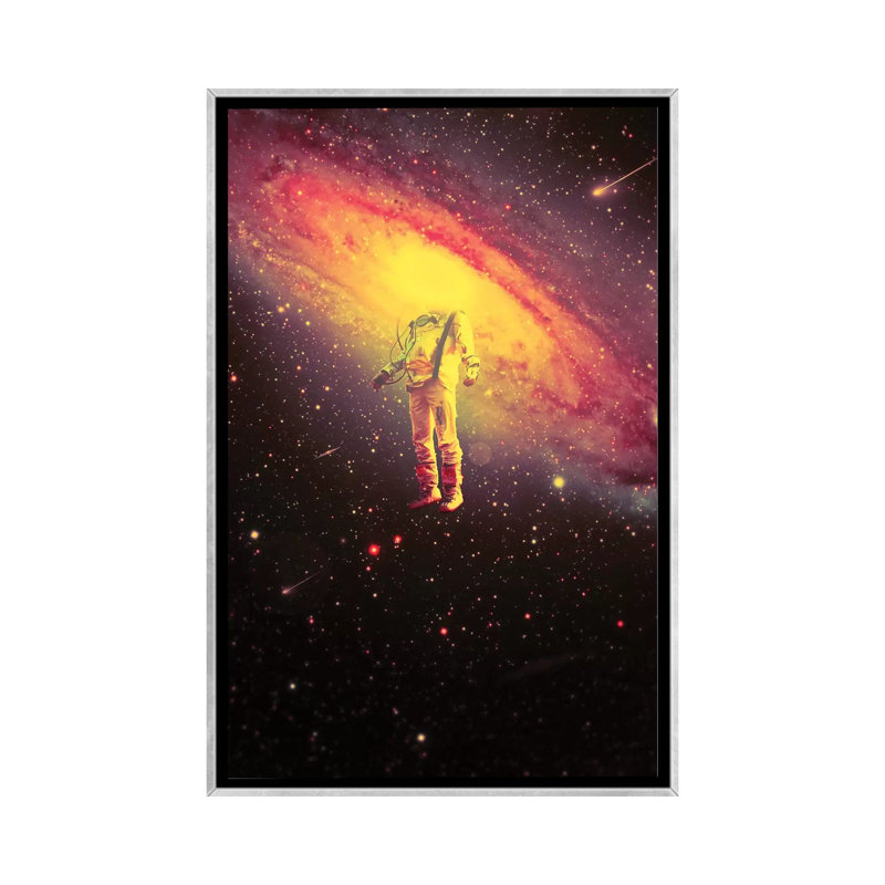 « Mr. Galaxy III » par Nicepurge-impression, H 26 po x l 18 po x 1,5 po, Encadrement argenté