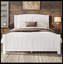 Full Size Platform Bed, Solid Wood Platform Bed With Support Slats And Strong Structure, No Box Spring Needed, White-230603821-230603818