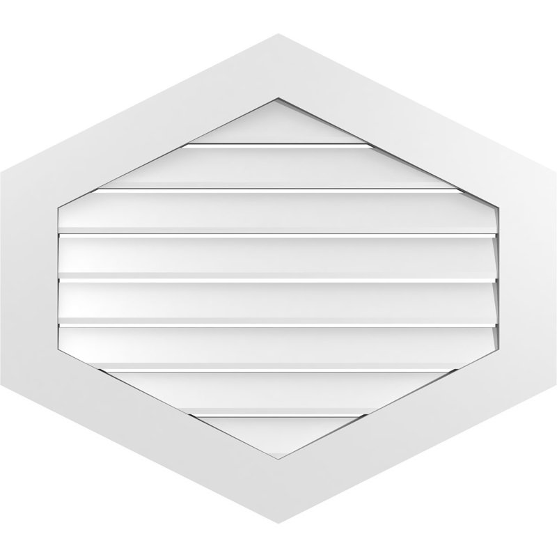 Pente verticale verticale en uréthane 6 pi, 30" H x 34" W x 1" D