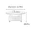 Table basse mobile avec tablettes-128963501