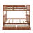 Full-Over-Full Bunk Bed With Ladders And Drawers-895607691