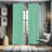 Mint Geometric Semi-Sheer Rod Pocket Curtain Panels-45206273