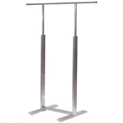 Porte-vêtements et porte-vêtements simple réglable l 48 po bauhaus series