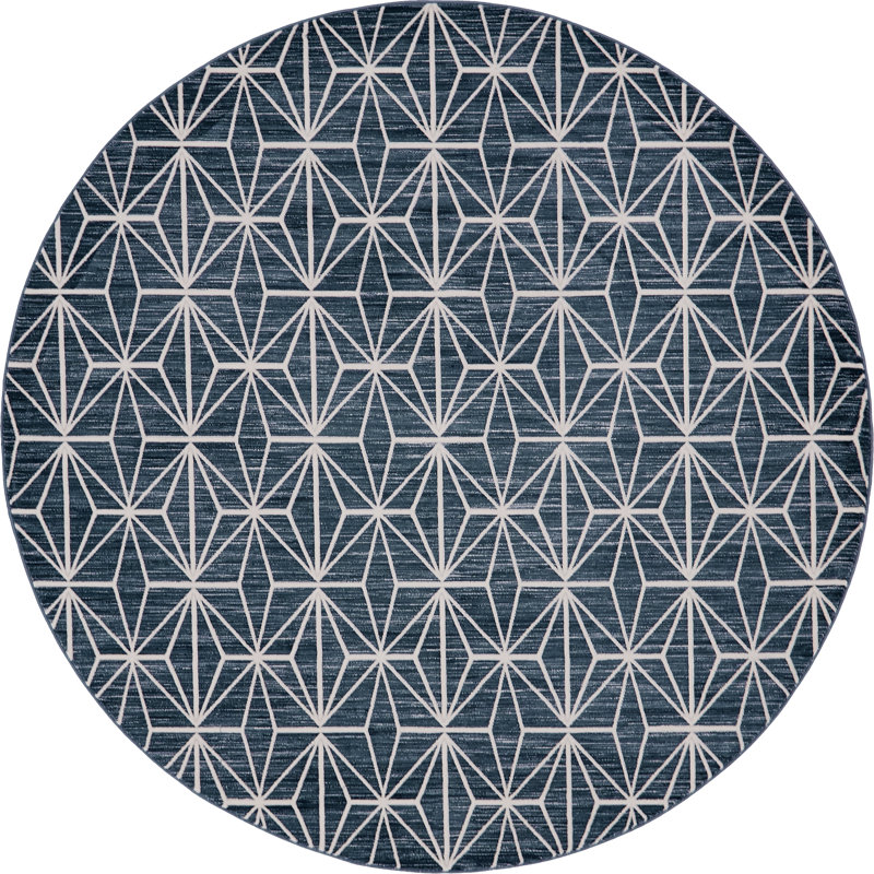 Delinah Jill Zarin Fifth Avenue Uptown Rug, Round 8'