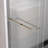 56-60"X74" Aluminum Frame Double Sliding Shower Door,Bypass Bathroom Sliding Door With Premium 1/4" (6Mm) Clear Tempered Glass-120179028
