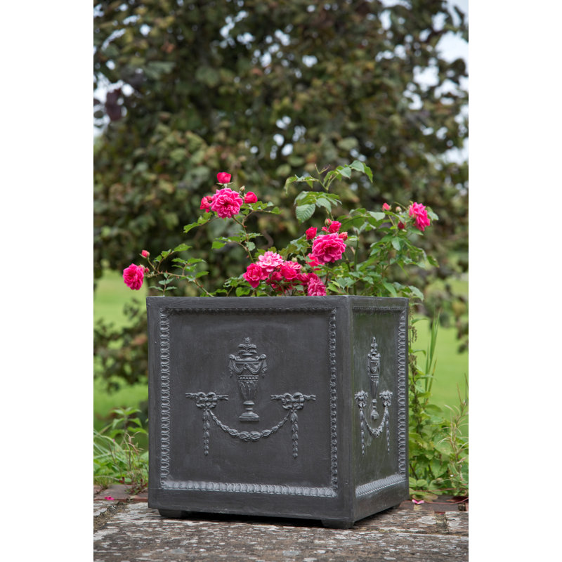 Oscoda Handmade Pot Planter, Medium, Faux Lead