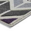 Armbruster area rug Machine Woven Rectangle Grey-435902732