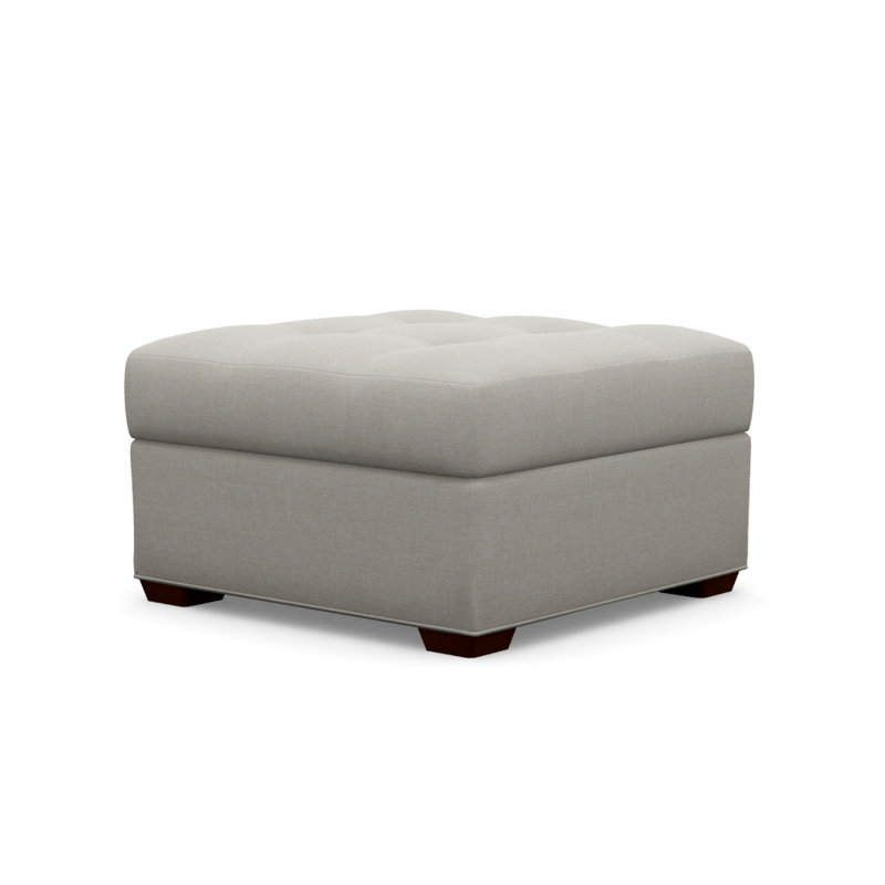 Baxter Square Ottoman, Sierra, Twale 721042