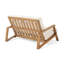 Causeuse d'extérieur avec table basse Paloma