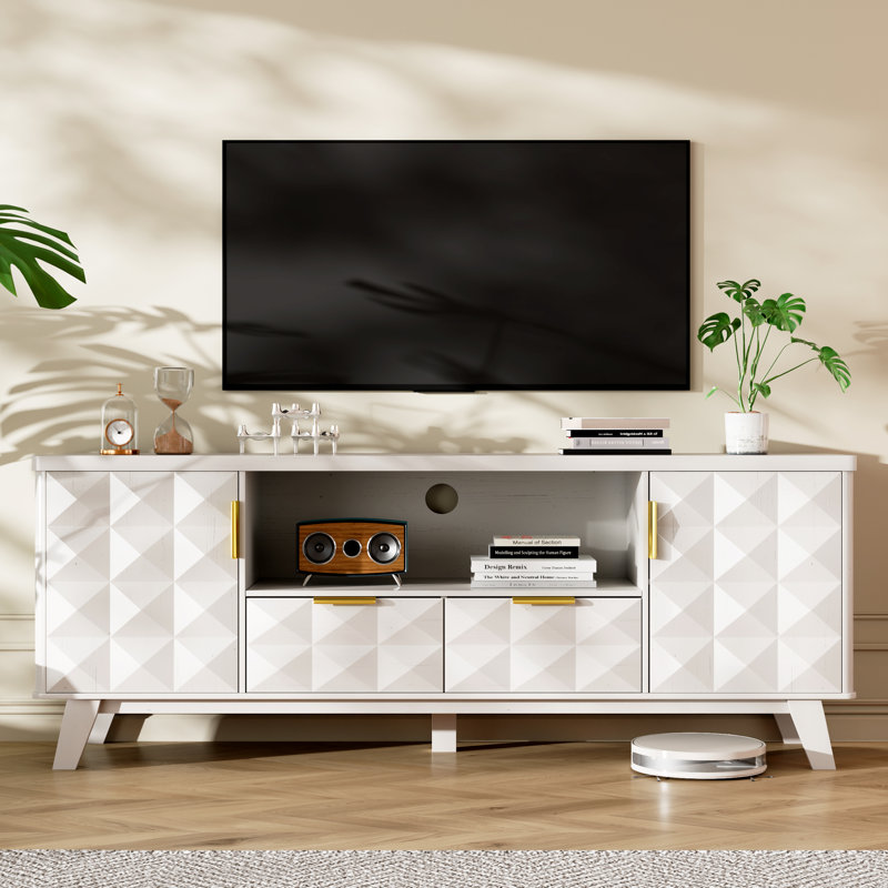 TV Stand for TVs up to 65", White