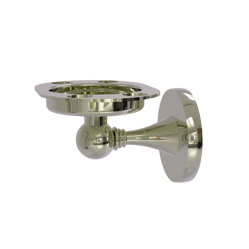Porte-brosse à dents & culbuteur Godoy, Nickel poli