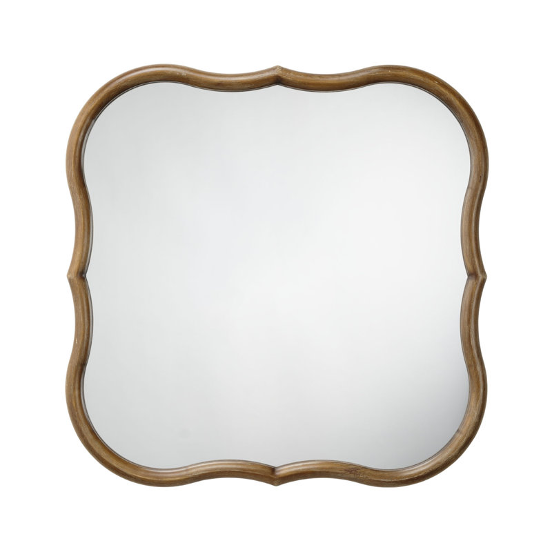 Daisy Wood Wall Mirror