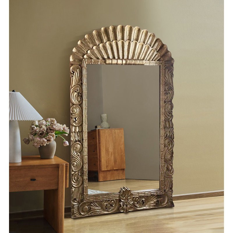 Miroir pleine grandeur de luxe français, H 70,87 po x l 31,5 po