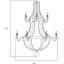 Chandelle empire en bois 2 lumières Caufield