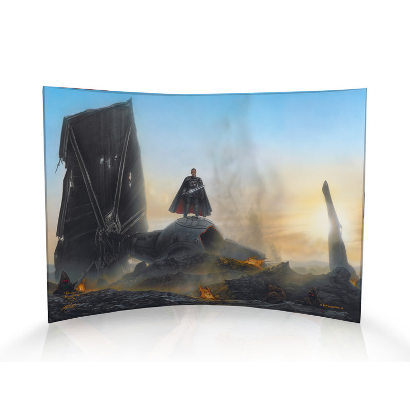 Star Wars (The Mandalorian) - impression acrylique incurvée
