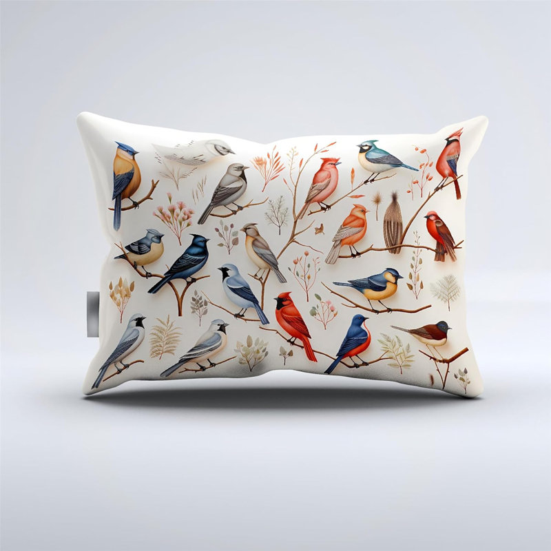 Northern Cardinal Birds Pattern Bed Sets