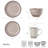 Pfaltzgraff Sadie 16 Piece Dinnerware Set, Service for 4-49630103