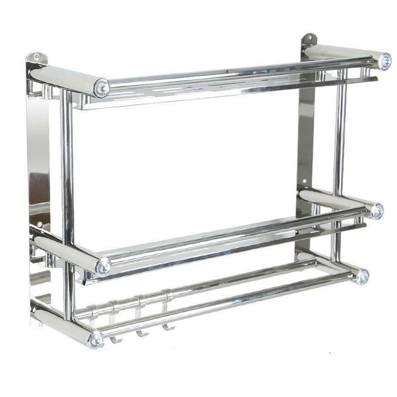 Brigitt 2 Wall Towel Rack