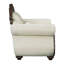 Ensemble de salon 2 pièces, causeuse rembourrée et fauteuil d'appoint Pierce