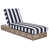 Tan Frame/Navy Cushion