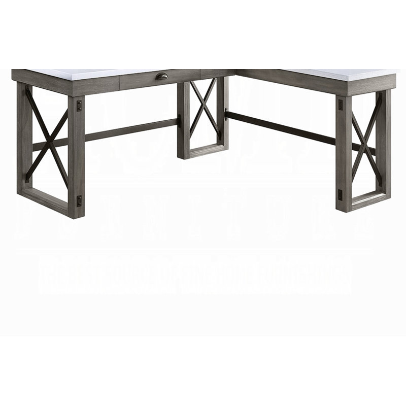 Composant de bureau d'écriture Anthony LEGS, Gris patiné