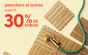 planchers et autres en solde