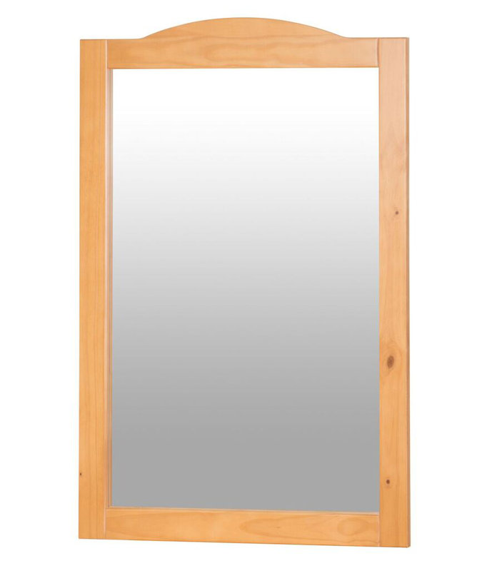 Miroir de commode Alayna, Naturel