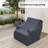 Arikka Eucalyptus Outdoor Lounge Chair Covers